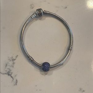 AUTHENTIC Pandora sterling silver bracelet